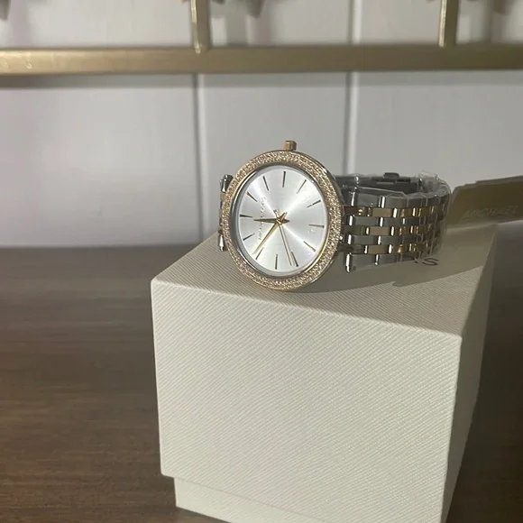 MICHAEL KORS Women's Two - Tone Bracelet Watch , 39mm - Picture 8 of 10